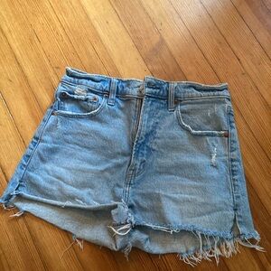 Abercrombie High Rise Mom Short - Size 26.